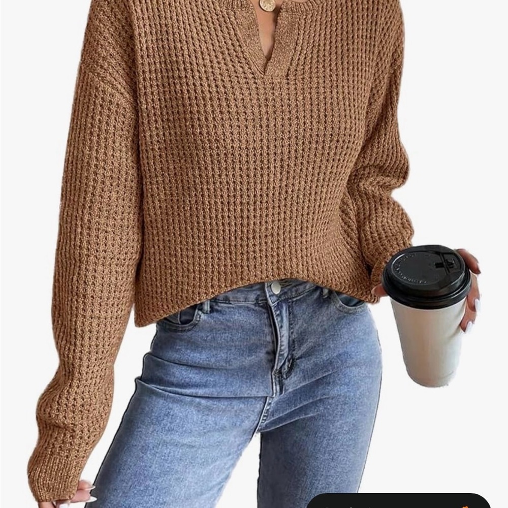Waffle Knit Sweater - Picture 7 of 7